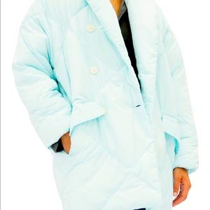 Free people Ella Longline Puffer Jacket